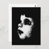 Creepy Doll Face Postkarte (Vorne/Hinten)