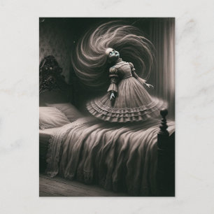 Creepy Doll Horror Postkarte