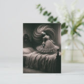 Creepy Doll Horror Postkarte (Stehend Vorderseite)