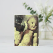 Creepy Doll Postkarte (Stehend Vorderseite)