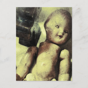 Creepy Doll Postkarte