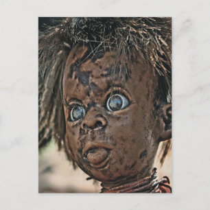 Creepy Doll Postkarte