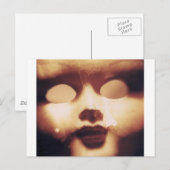 Creepy Doll Postkarte (Vorne/Hinten)