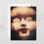 Creepy Doll Postkarte (Vorne/Hinten)