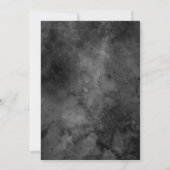 Creepy Eerie Gothic Doll Halloween-Party Einladung (Rückseite)