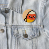 Creepy Egg Candy Corn - Halloween Button (Beispiel)