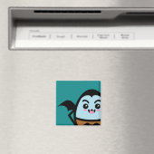 Creepy Egg Dracula - Halloween Magnet (In Situ (Geschirrspüler))