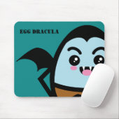 Creepy Egg Dracula - Halloween Mousepad (Mit Mouse)