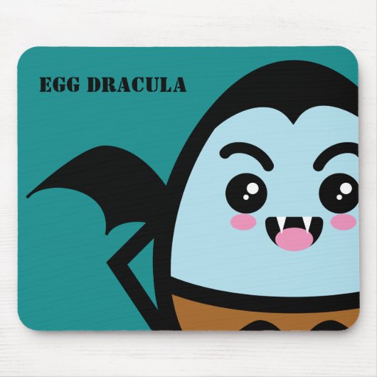Creepy Egg Dracula - Halloween Mousepad (Vorne)