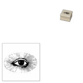 Creepy Eye | BRIEFMARKE Gummistempel (Stempel)