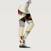 Creepy Eyes Halloween Leggings (Rechts)