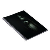 Creepy Eyes V01 Notizblock (Rechte Seite)