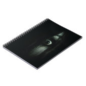 Creepy Eyes V01 Notizblock (Linke Seite)
