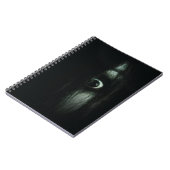 Creepy Eyes V01 Notizblock (Linke Seite)
