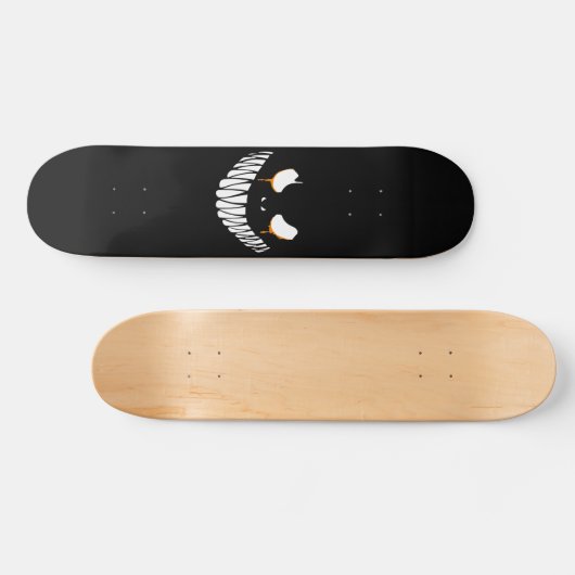 Creepy Face Skateboard (Horizontal)