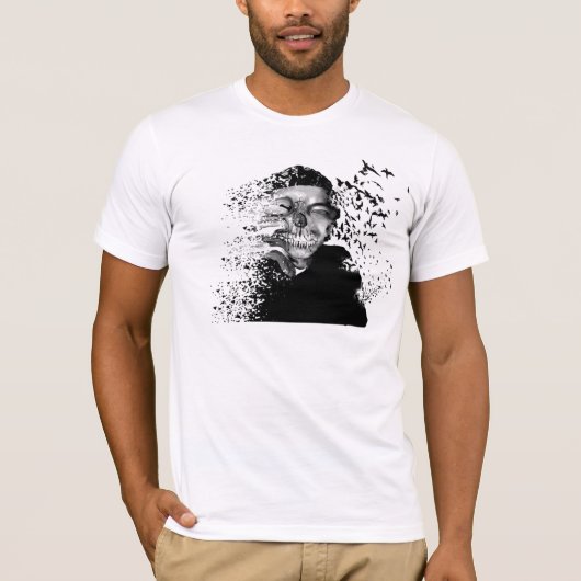 Creepy Face T-Shirt (Vorderseite)