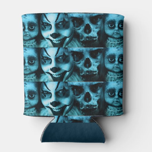 Creepy Faces Dosenkühler (Rückseite)