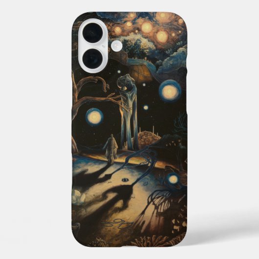 Creepy - Flüstern in der Leere Case-Mate iPhone Hülle (Rückseite)