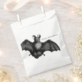 Creepy Flying Vintag Bat Halloween-Party Geschenktütchen (Ausgeschnitten)