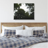 Creepy Forest Canvas Print Leinwanddruck (Insitu (Schlafzimmer))
