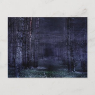 Creepy Forest Postkarte