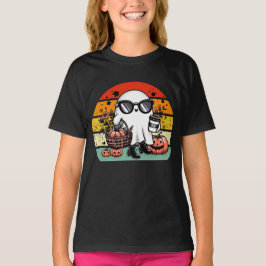Creepy Funny Halloween Casual Ghost   T-Shirt