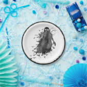 Creepy Ghost Halloween Papierplatte Pappteller (Party)