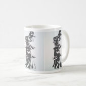 Creepy Ghost Kaffeetasse (VorderseiteRechts)