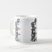 Creepy Ghost Kaffeetasse (Vorderseite Links)