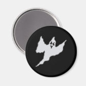 Creepy Ghost Magnet (Vorderseite/Rückseite)