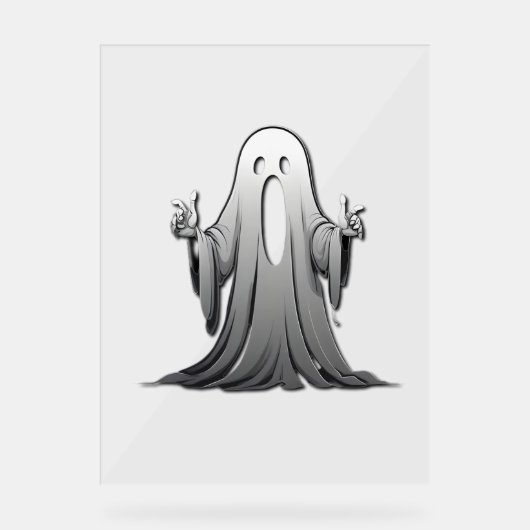 Creepy Ghost of Salem Acrylschild (Vorderseite)