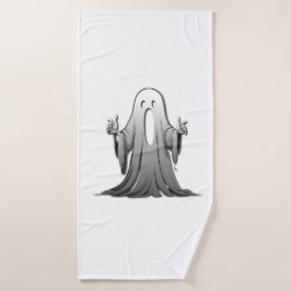 Creepy Ghost of Salem Badehandtuch