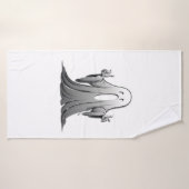 Creepy Ghost of Salem Badehandtuch (Badehandtuch)