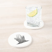 Creepy Ghost of Salem Getränkeuntersetzer (Seite)