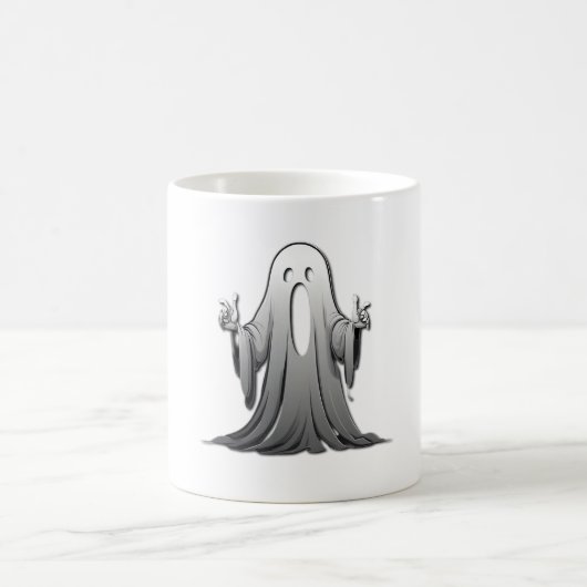 Creepy Ghost of Salem Kaffeetasse (Mittel)