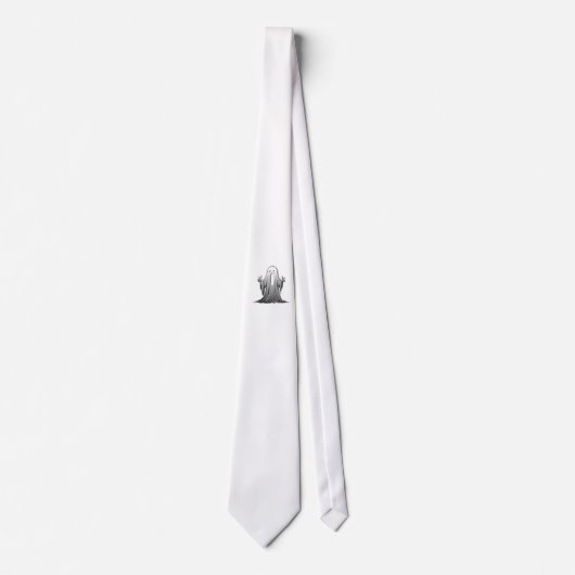 Creepy Ghost of Salem Krawatte (Vorderseite)