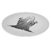 Creepy Ghost of Salem Schneidebrett (Ecke)