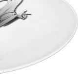 Creepy Ghost of Salem Schneidebrett (Ecke)