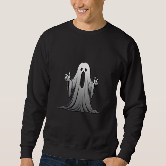 Creepy Ghost of Salem Sweatshirt (Vorderseite)