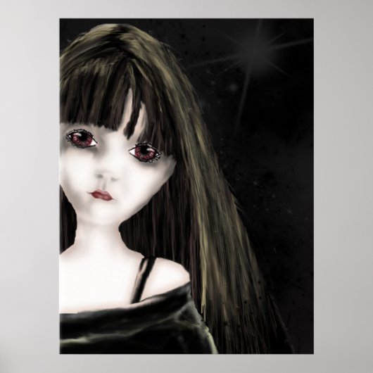 Creepy Girl Poster (Vorne)