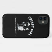 "Creepy Girls Appreciating Society" - Goth Girl Lo Case-Mate iPhone Hülle (Rückseite (Horizontal))