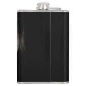 Creepy Goth Porcelain Puppe Halloween Horror Flachmann (Rückseite)