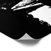 Creepy Gothic Graveyard Poster (Ecke)