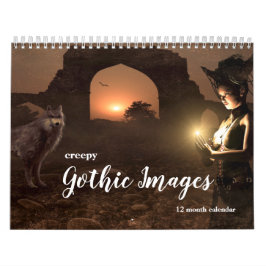 Creepy Gothic Images 2026 Kalender