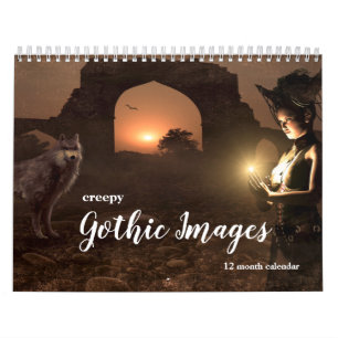 Creepy Gothic Images 2026 Kalender