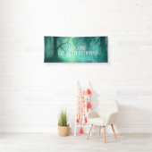 Creepy Green Swamp 2 Lines Custom Text Banner (Insitu)