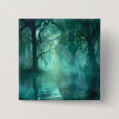 Creepy Green Swamp Button (Vorderseite)
