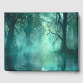 Creepy Green Swamp Custom Gästebuch (Rückseite)