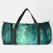 Creepy Green Swamp Duffle Bag (Rückseite)