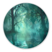 Creepy Green Swamp Keramikknauf (Vorderseite)